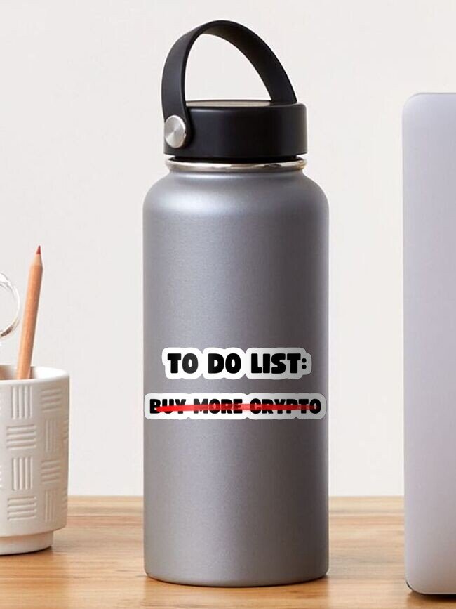 TO-DO-LISTE: MEHR KRYPTO KAUFEN