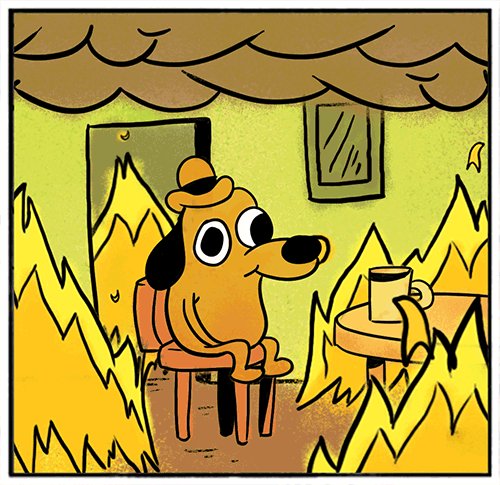 Marktcrash, aber du trinkst trotzdem deinen Kaffee und sagst 'Alles gut!' 🔥☕
