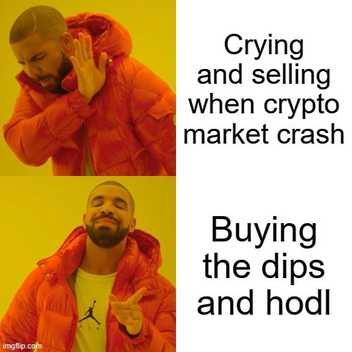 Vender tudo na queda? Não. Comprar na queda e hodl? Sim.