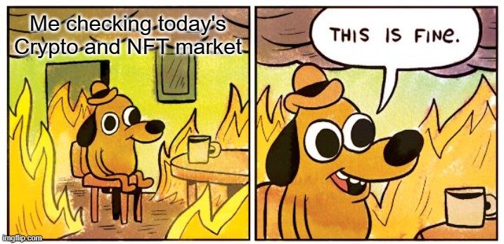 Mən bu günün Crypto və NFT bazarını yoxlayıram