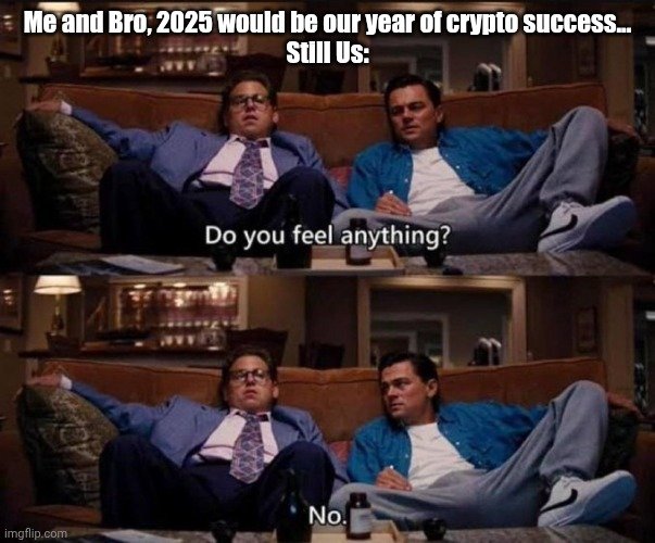 मैं और भाई, 2025 हमारी क्रिप्टो सफलता का वर्ष होगा... अभी भी हम