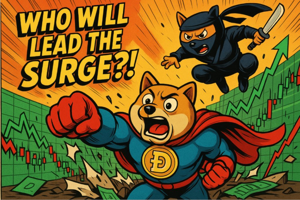 Gdy DOGE słyszy SHIB nazywającego się następną rakietą na księżyc 🚀💥