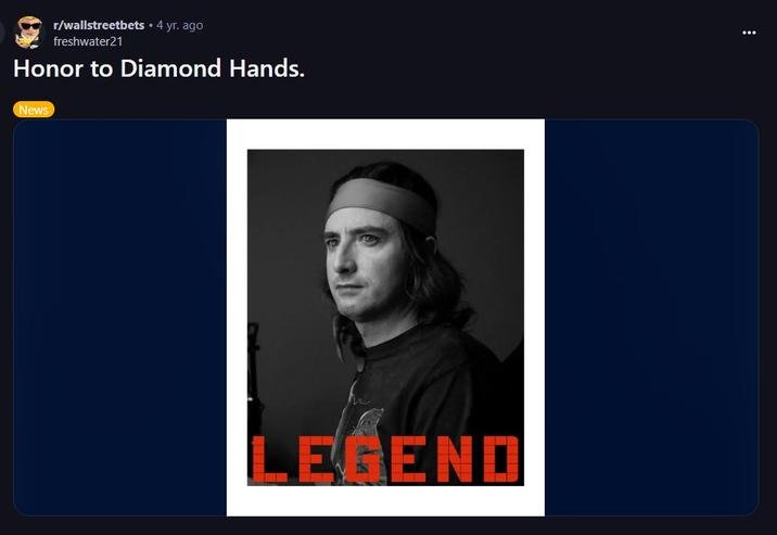 Honra às mãos de diamante