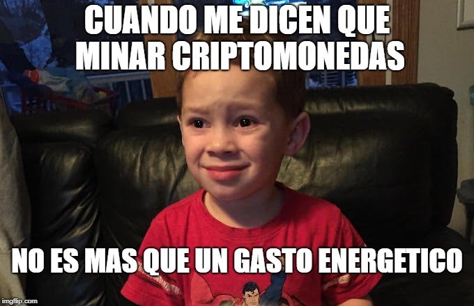 Quando te dizem que minerar criptomoedas não passa de um gasto energético