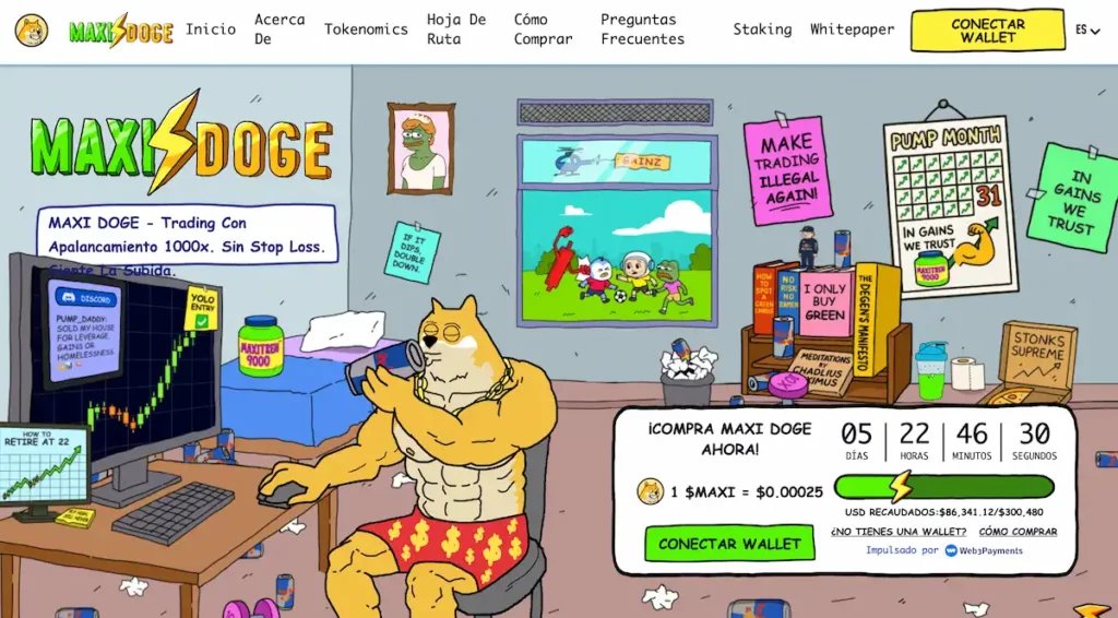 Cuando Maxi Doge levanta peso y tu portafolio sube de manera muscular