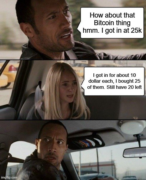Ja tłumaczący moją strategię handlową po sprzedaży BTC na memecoiny