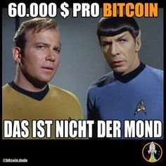 60.000 $ PRO BITCOIN – DAS IST NICHT DER MOND