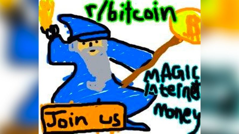 Bitcoin-Zauberer präsentiert das Magische Internet-Geld